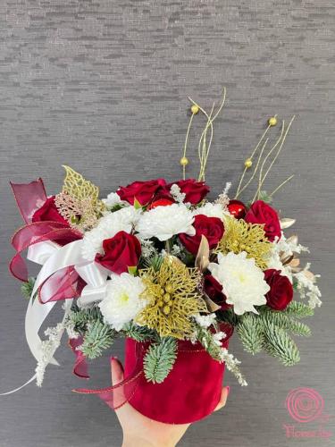 Композиция "Морозные узоры"